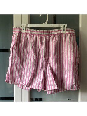 Universal Thread Pull On Striped Shorts L